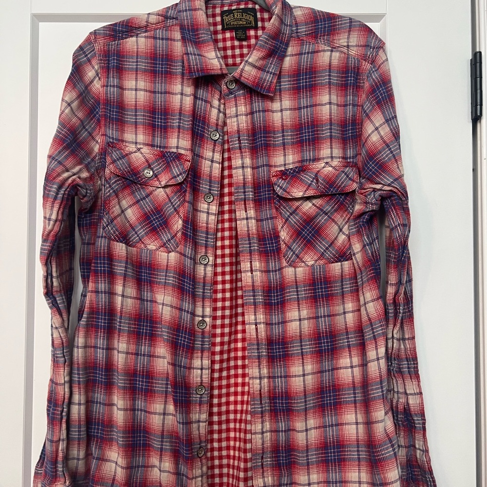 True Religion super soft, trendy button down